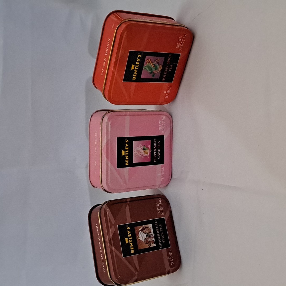 Vintage Bentleys Tea Tin